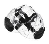 2 Pezzi Maschera Protettiva, Leggera in Plastica | Visibilità Chiara, Compatibilità Elevata, Uso Versatile per Lotta e Kick Boxing, per Giovani Atleti