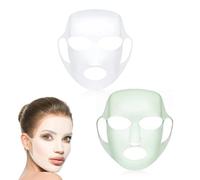 2 Pezzi mascherine in silicone, mascherine riutilizzabili-A