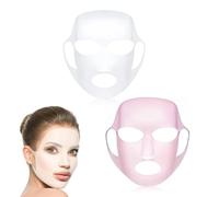 2 Pezzi mascherine in silicone, mascherine riutilizzabili-B