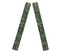 2 Pezzi Mattarello di Marmo Naturale per Impasti, 21 CM | Pietra Liscia, Facile da Pulire e Mantenere, per Pasta e Sfoglia in Cucina
