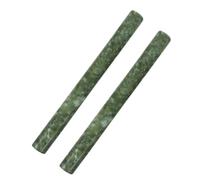 2 Pezzi Mattarello in Jade per Impasto, Rullo Liscio Antiaderente | Marmo Naturale, Design Compatto senza Manici, per Sfoglie e Ravioli Fatti in Casa