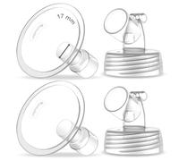 2 pezzi Maymom pompa a collo largo da 17 mm per pompe Spectra S1/S2; flange a bocca larga; flange non originali Spectra Flange