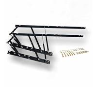 2 Pezzi Meccanismo di Sollevamento del Letto 1510 mm Ammortizzatori Letti Contenitore Kit di Sollevamento Idraulico Del Letto Durevole E Robusto Molla a Gas Pneumatica del Letto(Applicable to 1.2m bed