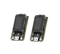 2 Pezzi Meshtastic LoRa 32 V4 Dev-Board ESP32 SX1262 0,96 Pollici OLED Alimentato A Energia Solare Mesh Network WiFi LoRa BLE
