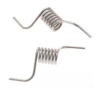 2 pezzi MHY62044106 Molla di ricambio per porta del frigorifero LFC28768SB LFC28768ST, compresi i numeri di parte compatibili MHY62044104 AP5657415 PS6012670 molle in metallo (2 pezzi)