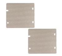 2 Pezzi Microonde Mica Waveguide Copertura Piastra di Ricambio per Samsung con il Codice Originale DE63-00237A