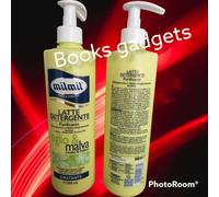 2 Pezzi Milmil Latte Detergente PURIFICANTE IDRATANTE Tiglio & Malva 500ml