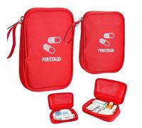 2 Pezzi Mini kit di Pronto Soccorso Borsa per Medicinali Sport Escursionismo Piccola Borsa, Borsas di Pronto Soccorso Vuota, Mini Kit Pronto Soccorso, per Medicinali Portatile per l'home Office