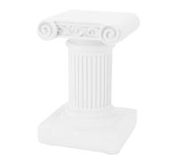 2 Pezzi Mini Pilastro Romano Colonne Greche a Candela, Statue Romano Statue Decorazioni per Colonna Greca Scultura per la Festa del Giardino della Festa della Casa (7126D-1101)