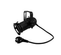 2 pezzi - Mini Proiettore EUROLITE PAR-16 Spot GU-10 Nero per Illuminazione Scen