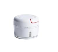 2 pezzi Mini tritatutto for aglio, verdure, carne, noci, peperoni, cipolle, robot manuale multifunzione