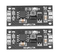 2 Pezzi Modulo di Ricarica, Caricabatterie 1-8 Celle Nichel-Idruro di Metallo Caricabatteria per Giocattoli per Bambini Fotocamere Digitali per Auto Ricarica Solare(NIUP11TA_4S 1-Cell(4S))