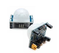 2 pezzi modulo sensore infrarosso umano HC-SR501 con lente