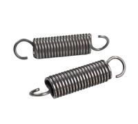 2 Pezzi Molla a trazione con Doppio Gancio 4 x 20 x 140mm, Filo Diametro 4mm, OD 20mm, Libero Lunghezza 140mm, Molla Acciaio