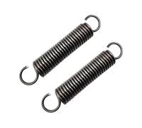 2 Pezzi Molla Acciaio Molla a trazione con Doppio Gancio 1.4 x 14 x 140 mm, Filo Diametro 1.4 mm, OD 14 mm, Libero Lunghezza 140 mm