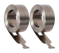 2 Pezzi Molla Bilanciamento Finestra a Spirale 8lbs in Acciaio Inossidabile | Assemblaggio a Singola Bobina, Supporto per Battente e Sostituzione Rapida, Uso su Finestre Domestiche e Balcone