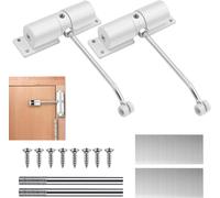 2 Pezzi Molla Chiudiporta Automatico, Regolabile Chiudi Porta Porte Interne Con