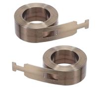 2 Pezzi Molla di Bilanciamento a Spirale per Finestra, Acciaio Inox | Assemblaggio a Singola Bobina, Carico 8 Libbre, per Ambienti e Cucine, Apertura una Mano, senza Fori