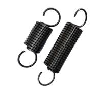 2 Pezzi Molla di tensione a doppia scanalatura in acciaio armonico, 1.5mm WD, 12mm OD, 180mm Lunghezza, Molla di estensione per riparazioni fai da te