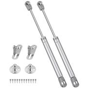 2 Pezzi Molle a Gas, 100N Puntone a Gas Ammortizzatori a Gas, Pistoni per Ante Cucina, Braccetto Ammortizzatore per Cerniera di Mobili da Cucina, Cerniera Armadio con Viti, 100N / 10kg / 22lb