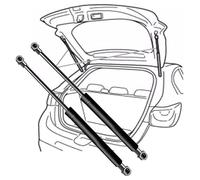 2 Pezzi Molle a Gas Ammortizzatori Cofano Posteriore per VW T-Cross 2019-2023, Ammortizzatori Baule Portellone Pistoncini Cofano Accessori
