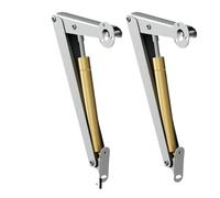 2 pezzi molle a gas for impieghi gravosi 3KG-20KG puntoni Soft Close coperchio supporto cerniere abbassamento automatico lento sollevatori pneumatici sicuri(20KG 200N)