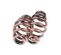 2 Pezzi Molle Sedile Solo Avvolte Motocicletta 3" Per Bronzo