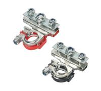 2 Pezzi Morsetti Batteria Auto,Morsetti Batteria 12V,Morsetti Batteria,Morsetti