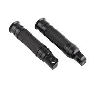 2 pezzi moto alluminio CNC universale nero pedane pedane poggiapiedi pedali
