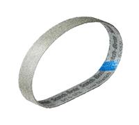 2 pezzi nastro abrasivo SCORE | 25 x 762 mm | compatibile con levigatrice a nastro e disco Holzmann BT75 230V o Dynabrade Dynabelter | (A-sfn (sfn- grana 800) grigio)