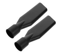 2 Pezzi Nero in Plastica Ugello Piatto per Aspirapolvere | Auto e Mobili, Pulizia di Fessure e Bocchette, Accessorio Flessibile per Dettagli e Manutenzione