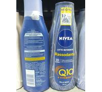 2 pezzi Nivea Latte Nutriente RASSODANTE Q10+Vitamina C Pelle più Tonica 250ml