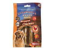 2 pezzi Nobby STARSNACK Barbecue "WRAPPED CHICKEN" 2 x 70 g
