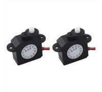 2 pezzi Nuovo mini servo micro da 2,1 g con rotazione di 180 gradi - S0020 Mini servomotore in plastica da 2 g da 4,8 V a 6 V