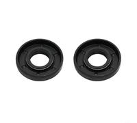 2 pezzi o 5 pezzi Guarnizione olio asse in plastica robusta per cambio K46 T40 per Cadet XT1-LT42 XT1-LT46 XT1-LT50 XT2-LX42 sostituisce 187T0134280 19216334280 Guarnizione albero nera (2 pezzi)