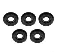 2 pezzi o 5 pezzi Guarnizione olio asse in plastica robusta per cambio K46 T40 per Cadet XT1-LT42 XT1-LT46 XT1-LT50 XT2-LX42 sostituisce 187T0134280 19216334280 Guarnizione albero nera (5 pezzi)