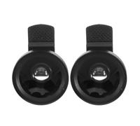2 pezzi Obiettivo Macro e Grandangolare per Smartphone Clip, nero | Vetro Ottico e Lega, Anti Riflesso e Riduce i Bagliori, per Tablet e Paesaggi, 5,2x5,2x2,8cm