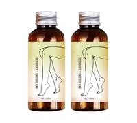 2 Pezzi Olio Da Massaggio Per Gambe, Olio Da Massaggio Naturale Rassodante, Ridurre Il Gonfiore Delle Gambe Oli Per Uomini Donne Rilassare I Muscoli E Alleviare La Fatica, Non Appiccicoso Compatto
