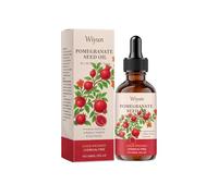 2 Pezzi Olio di Semi di Melograno - 100% Olio di Semi di Melograno Pressato a Freddo, Essenza Idratante Biologica, Siero da Massaggio per il Corpo, Capelli e Viso