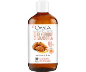 2 PEZZI OMIA Olio vergine di mandorla di Sicilia, da 200 ml