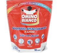 2 PEZZI OMINO BIANCO Additivo Smacchiante IdroCaps, da 10