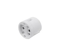 2 pezzi - OMNILUX Portalampada DX-124B G22 Bianco - Accessorio Tecnico Illuminaz