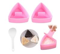2 pezzi Onigiri Maker triangolari Sushi Antiaderente Sushi Maker Onigiri Mold Onigiri Triangolo per Kit fai da te perfetto