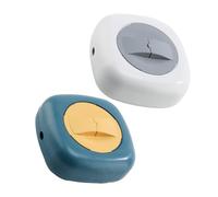 2 Pezzi Organizer Cavi USB Rotante Portatile Compatto in PP | Design Minimalista Rotondo, Salvaspazio da Scrivania, per Studenti e Viaggiatori