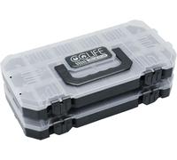 2 Pezzi Organizer Porta Minuteria Trasparente Impilabili 29,5 X15,5 X10 Cm