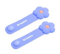 2 Pezzi Organizzatore Cavi in Silicone Blu, Leggero, per Vari Cavi | Casa e Accessori, Protegge i Cavi, Due Pezzi, Ordine Semplice, Adatto a Cuffie e Linee Dati