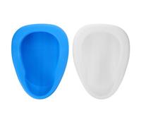 2 Pezzi Padella da Letto in Plastica Rinforzata per Uomini Adulti