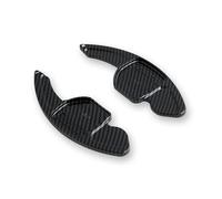 2 Pezzi Palette dei Cambi a Turno di prolunga del Volante per Audi A3 A4 A4L A5 A6 A7 A8 Q3 Q5 Q7 TT S3 R8 MK2 S5, Durevole Paletta Cambio Volante in Alluminio Decorazione