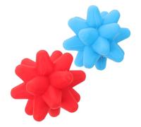2 Pezzi Pallina da Massaggio in Silicone, Sferica, Ergonomica | Texture Puntinata Rilievi, Presa Salda nel Palmo, per Rilascio e Recupero Muscolare