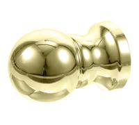 2 Pezzi Pallina Decorativa Rotante per Cima Bandiera in Abs Oro | Design Estetico Versatile, Adatta per Uso Interno ed Esterno, Adattabilità alle Condizioni Atmosferiche Colore Casuale